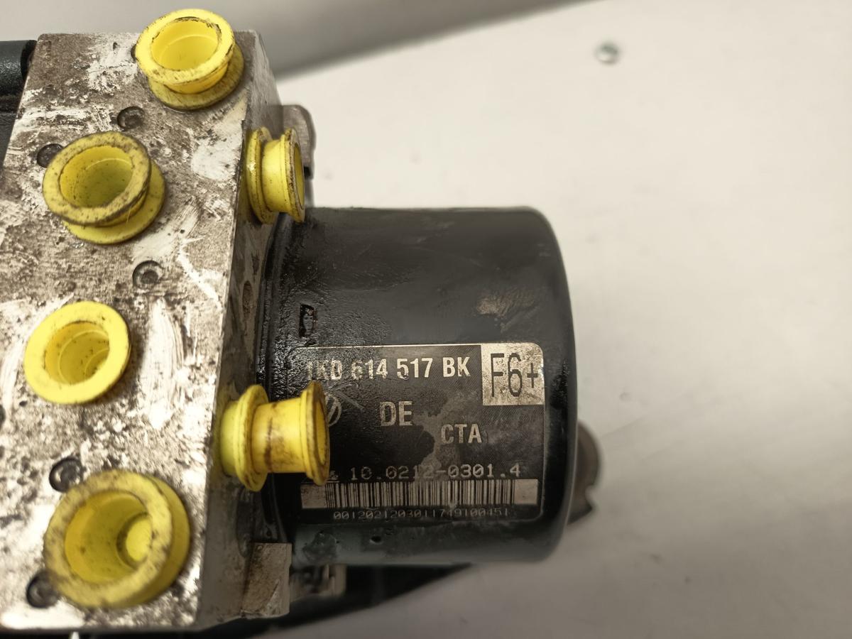 VW Golf VI 1K Bj 2009 original ABS Hydroaggregat 1,4L 90KW Benzin