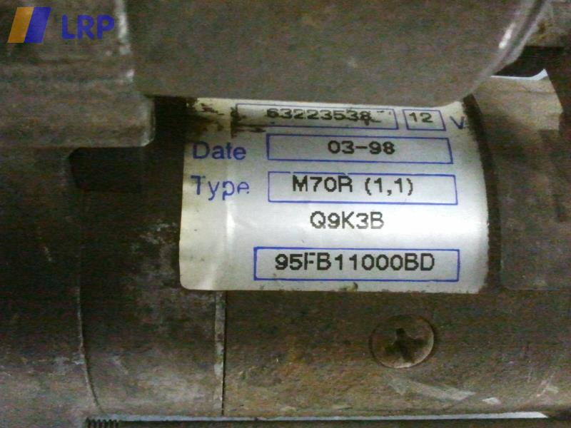 Ford Ka original Anlasser Starter 95FB11000BD BJ1998