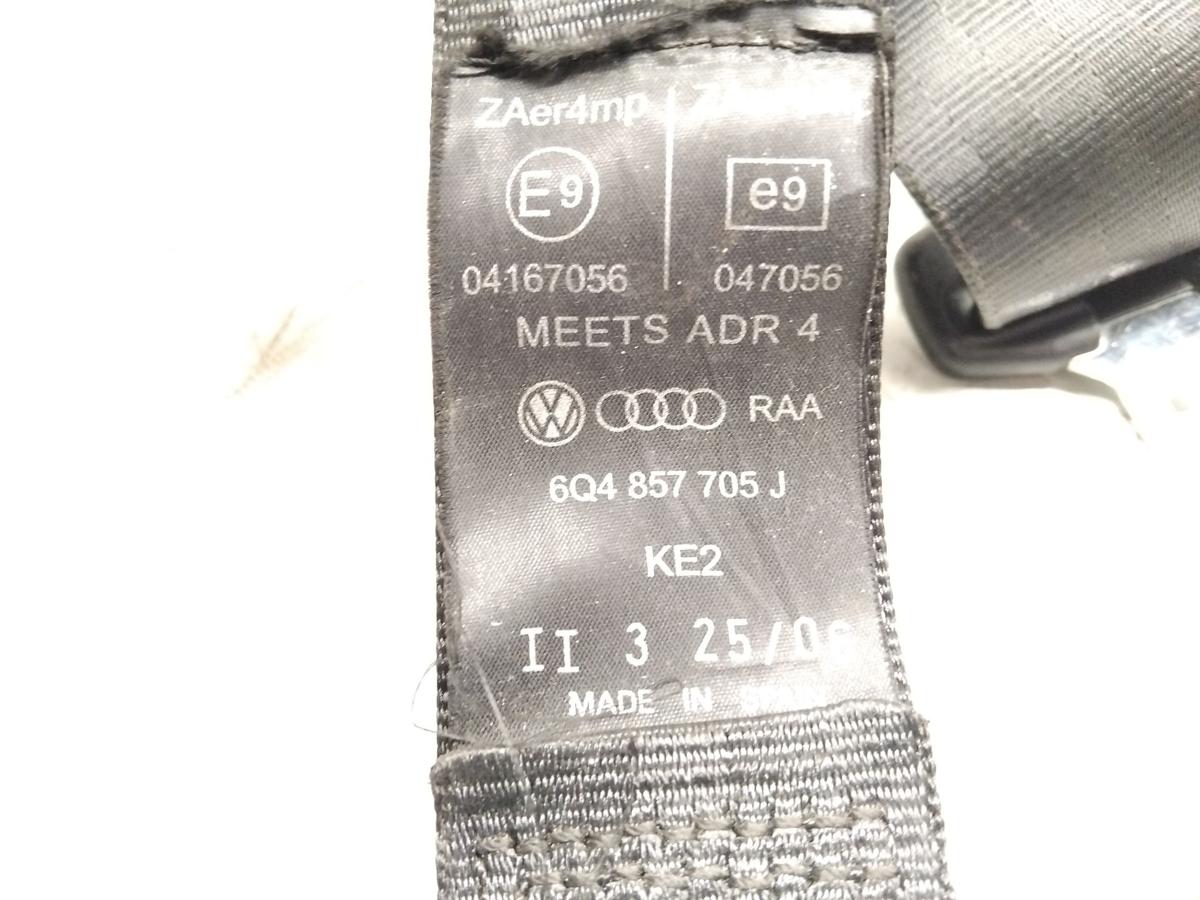 VW Polo 9N3 original Sicherheitsgurt vorn links 5-t&uuml;rig unfallfrei Bj.2006