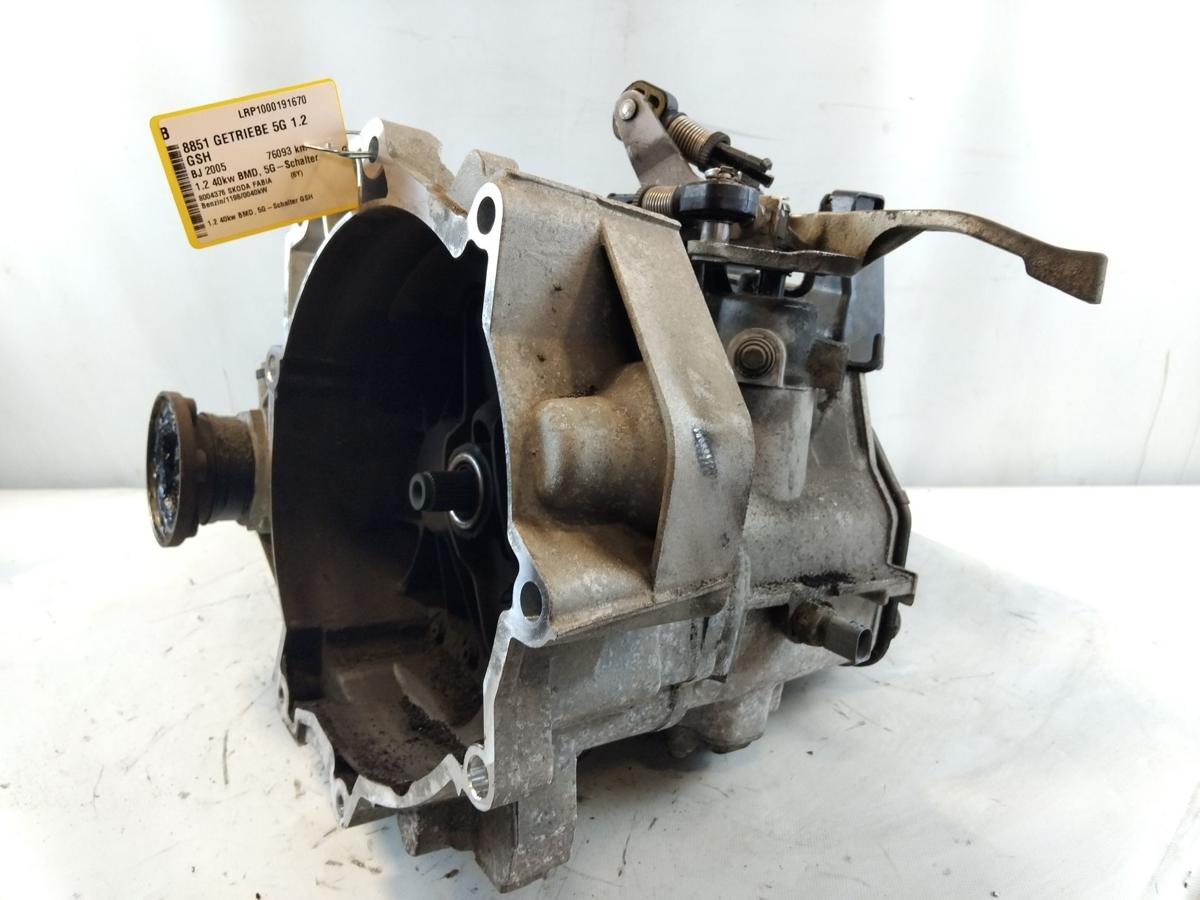 Skoda Fabia 6Y 5-Gang Schaltgetriebe GSH 1.2 40kw 76093km Bj.2005