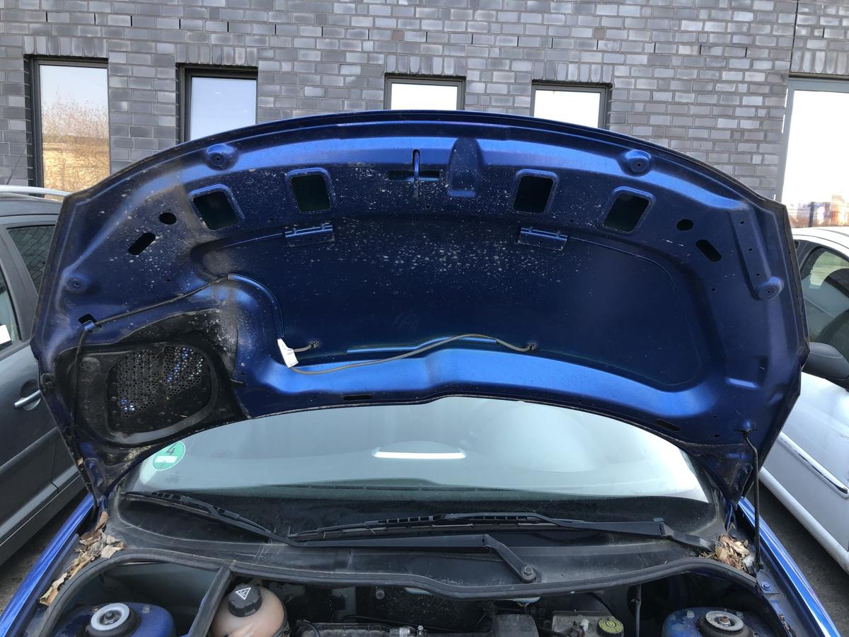 Peugeot 206+ Motorhaube Bonnet Haube Deckel vorne KGS Bleu Ipanema 2009 bis 2012