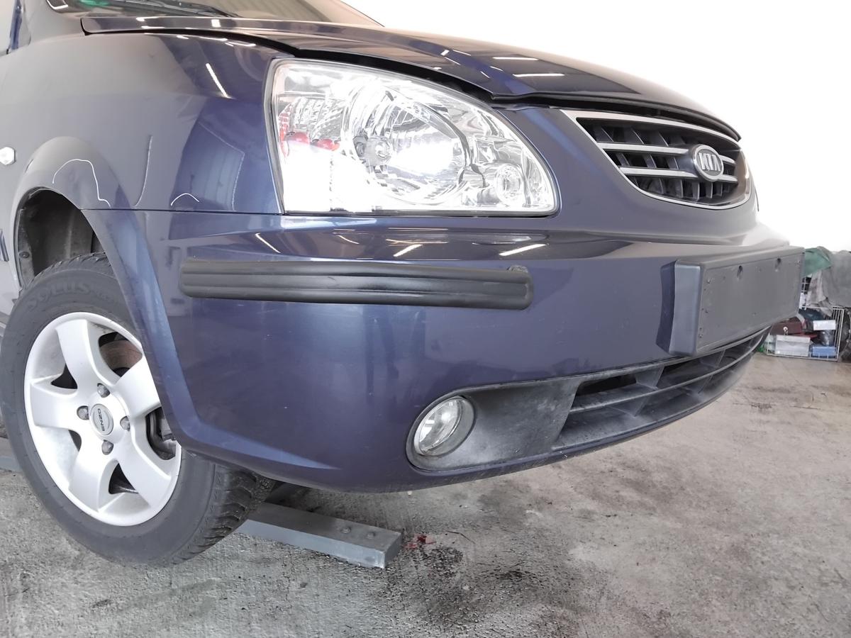 Kia Carens II original Stossf&auml;nger Sto&szlig;stange vorn 1C Imperial Blue BJ2002
