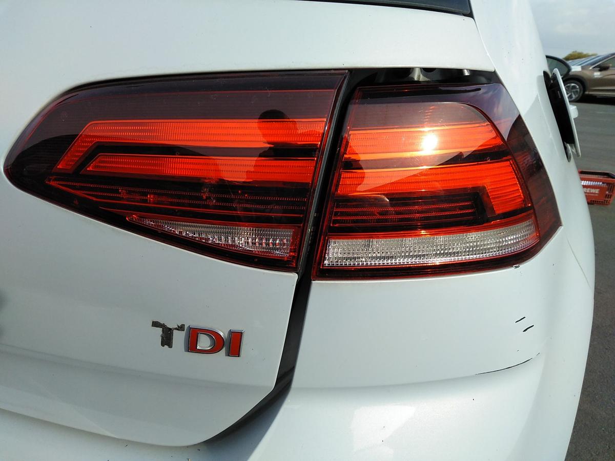 VW Golf 7 Facelift orig. Rückleuchte Heckleuchte rechts innen Fließheck BJ2017