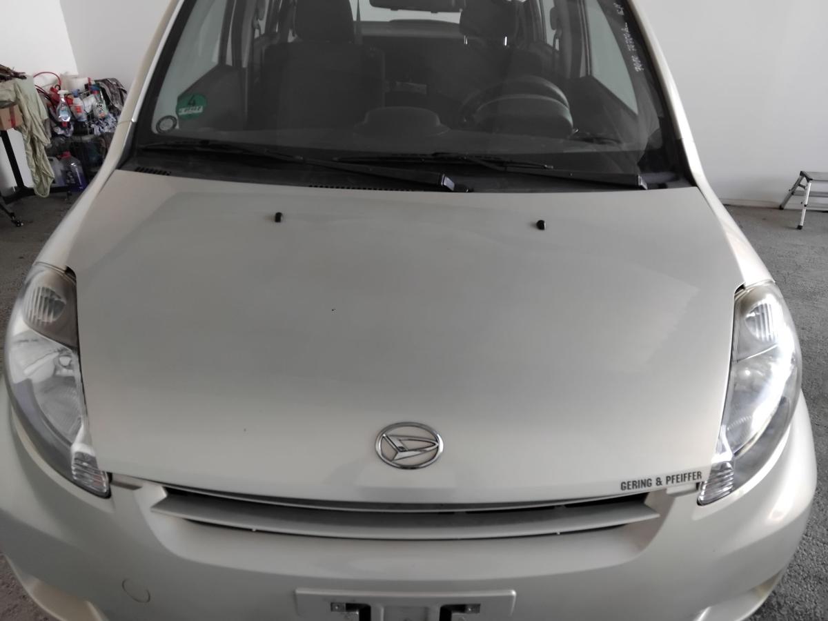 Daihatsu Sirion 2 M300 original Motorhaube T17 Champagne Opal BJ2008
