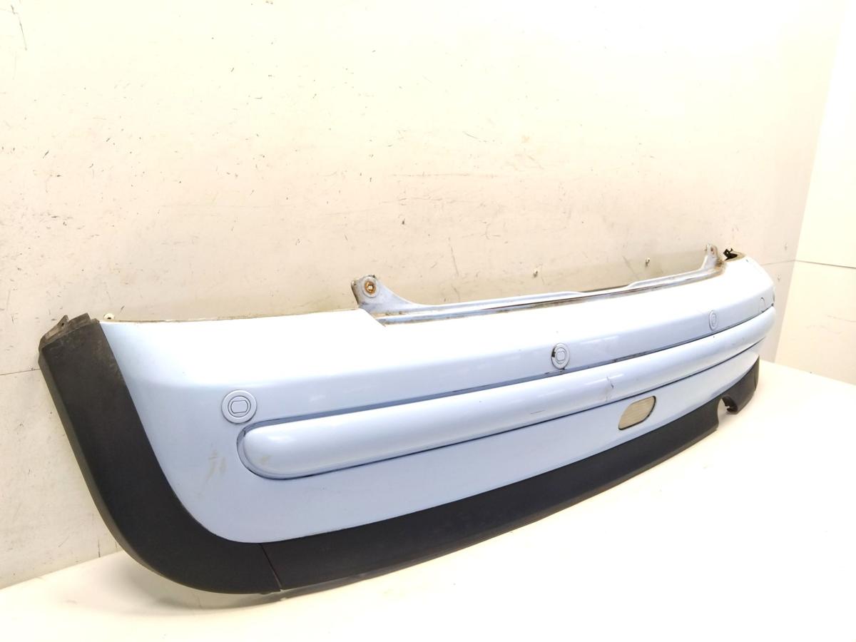 Mini One R50 Mini Cooper original Sto&szlig;f&auml;nger Sto&szlig;stange hinten candyblue Bj.2002