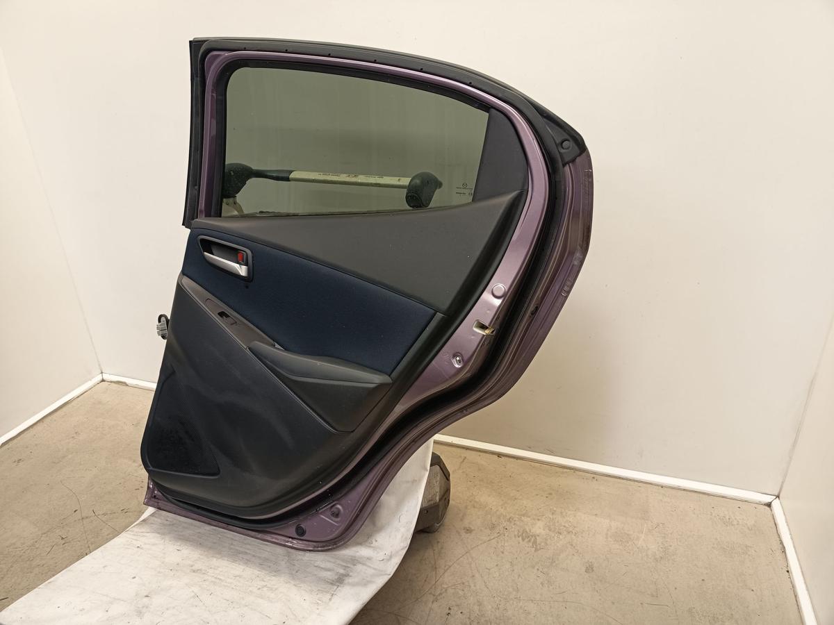 Mazda 2 III DJ orig Tür hinten rechts 44R Smoky Rose Bj 2015