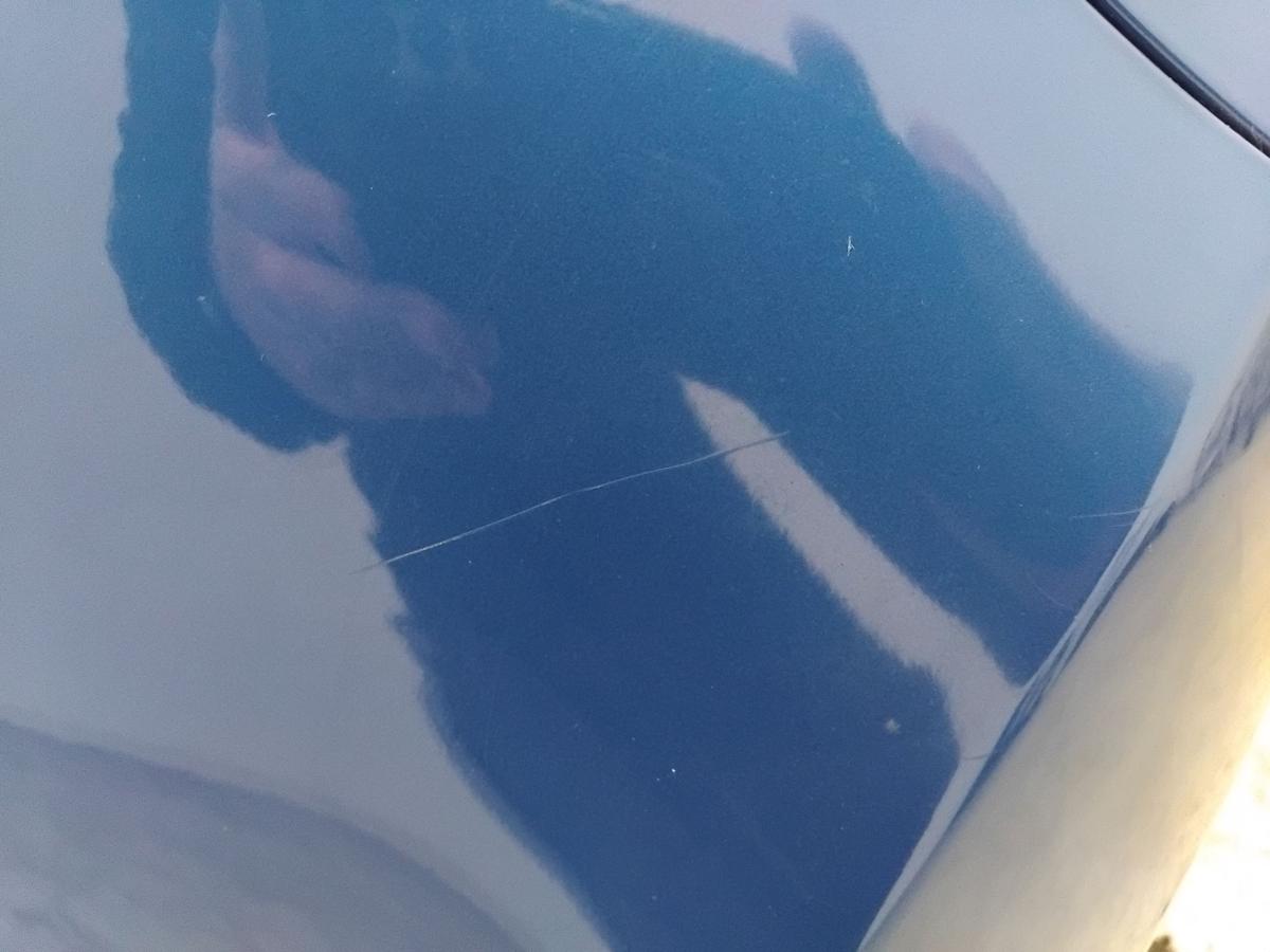 Chevrolet Spark M300 orig. Sto&szlig;stange Sto&szlig;f&auml;nger hinten BJ2012 GCT Moroccan Blue