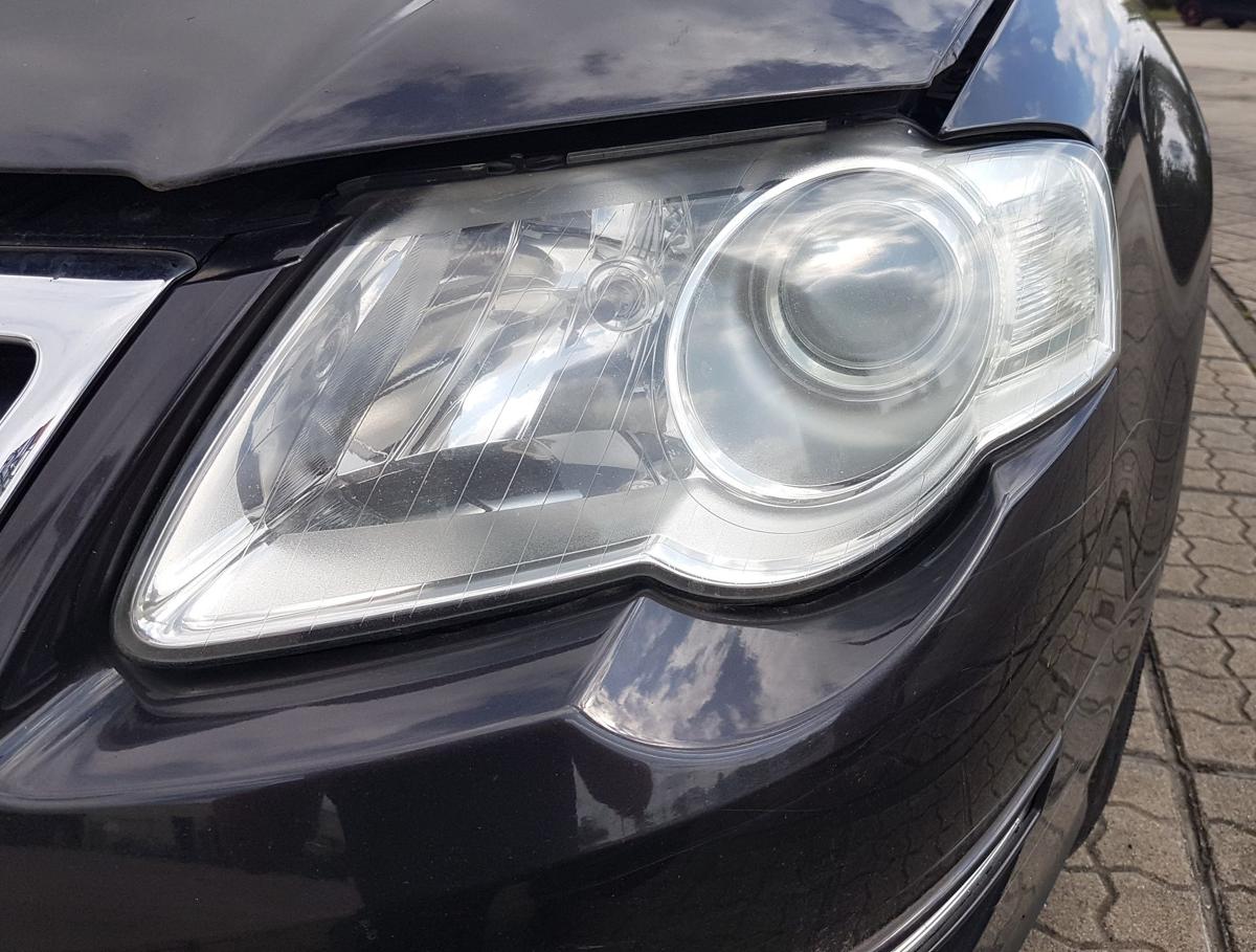 VW Passat 3C Hauptscheinwerfer Frontscheinwerfer links Bj2008 Halogen H7 H7