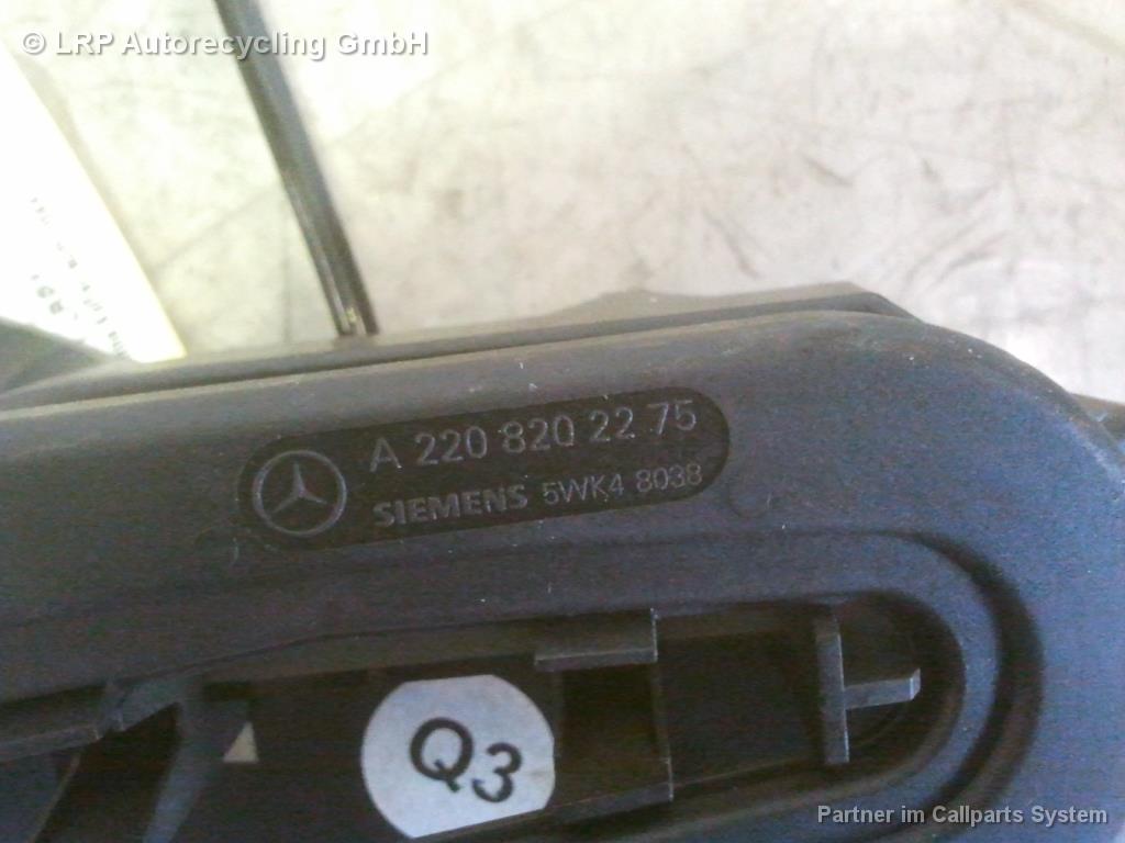 Mercedes S-Klasse W220 Bj.2001 Keyless-Go-Antenne Kofferraum links 2208202275