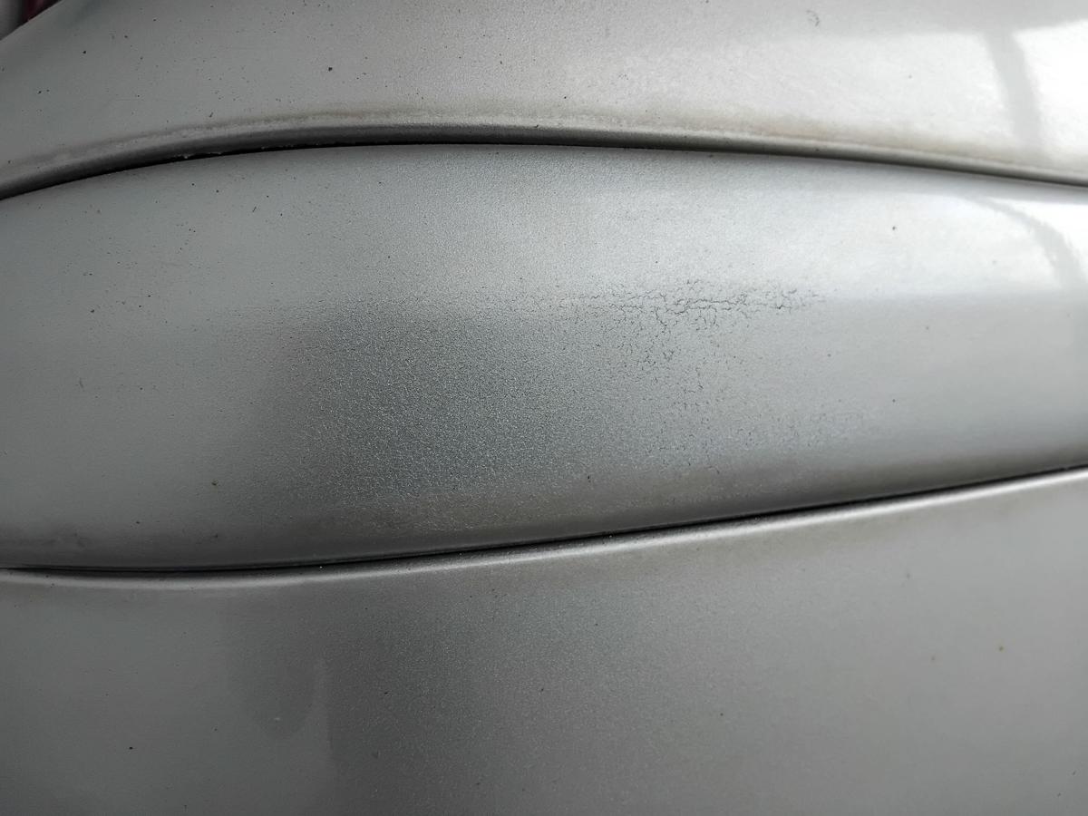 VW Bora Limousine original Sto&szlig;stange Sto&szlig;f&auml;nger hinten PDC BJ2002 LA7W reflexsilbermetallic