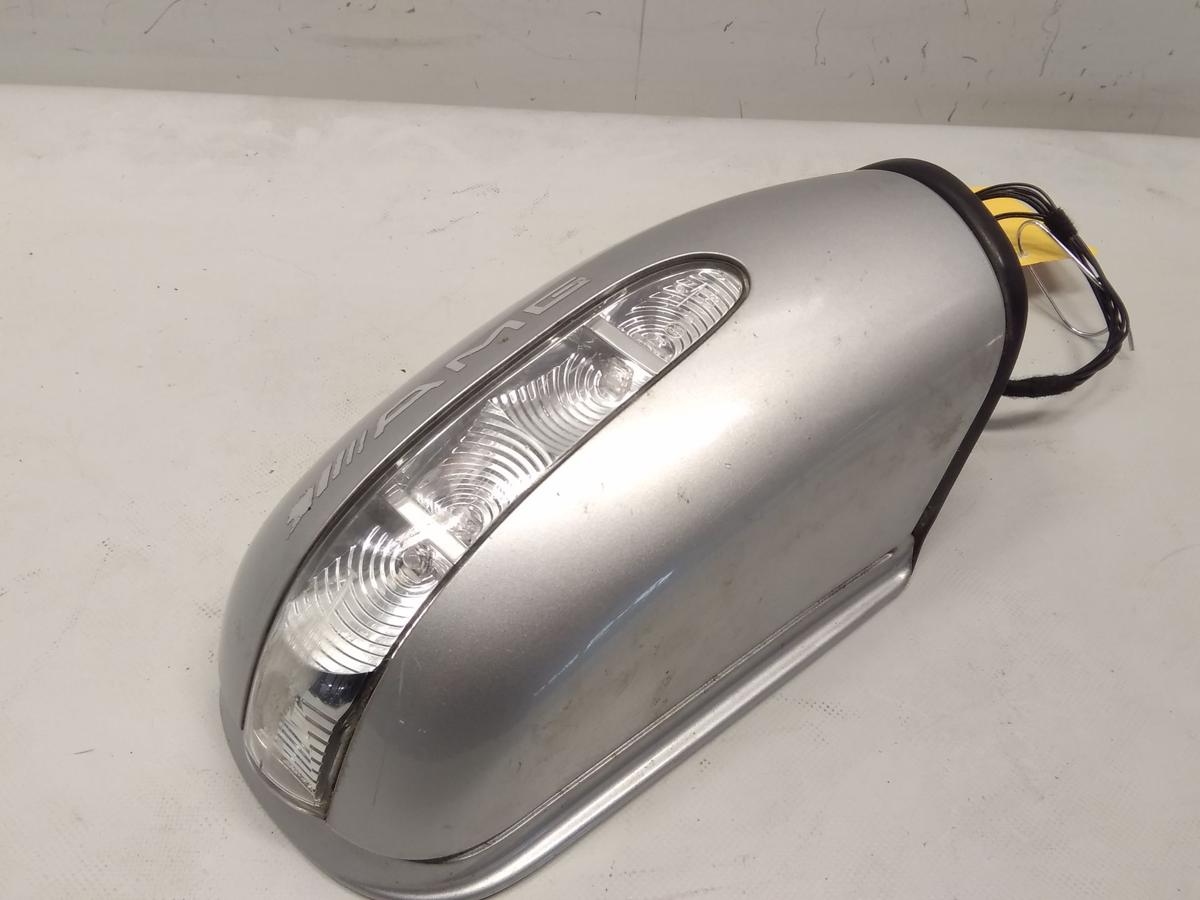 Mercedes E-Klasse 211 orig Au&szlig;enspiegel rechts 7+2PIN BJ2004 744 brillantsilber