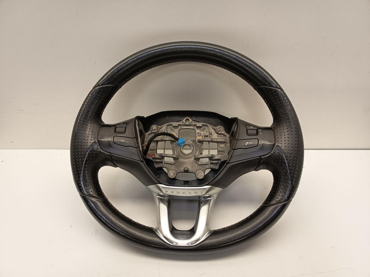 Peugeot 208 I orig Lenkrad Leder Sport Multifunktion Bj 2012
