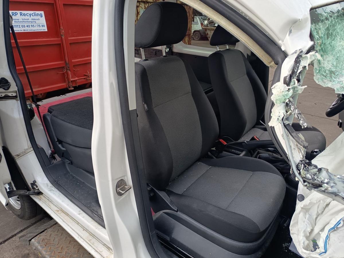 VW Caddy IV SA original Beifahrersitz vorn rechts Stoff Titanschwarz Bj 2016
