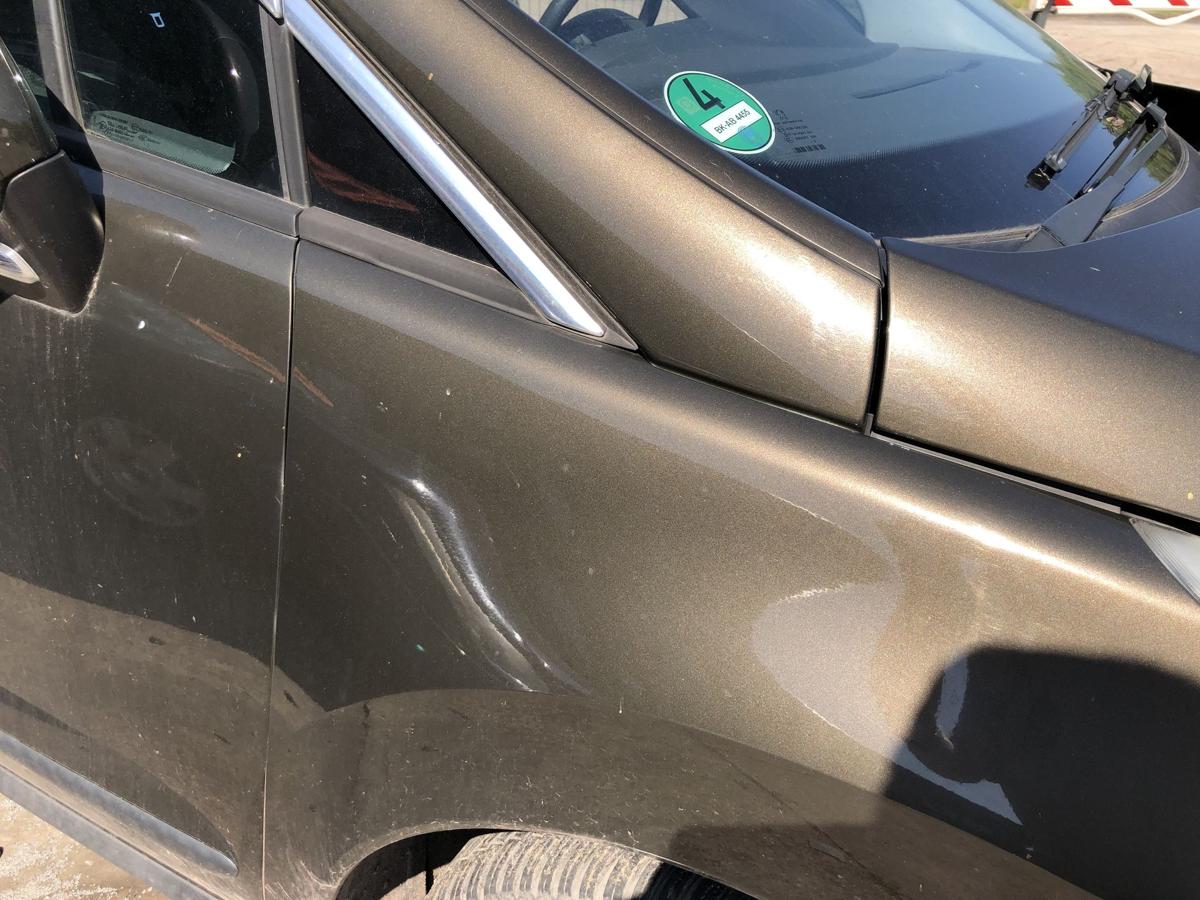 Peugeot 3008 I Typ 0U Kotflügel vorn rechts Beifahrerseite Plastik KDK Hickory