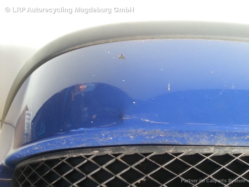 VW Polo 6N2 Stossfänger Stossstange Bumper vorn blau