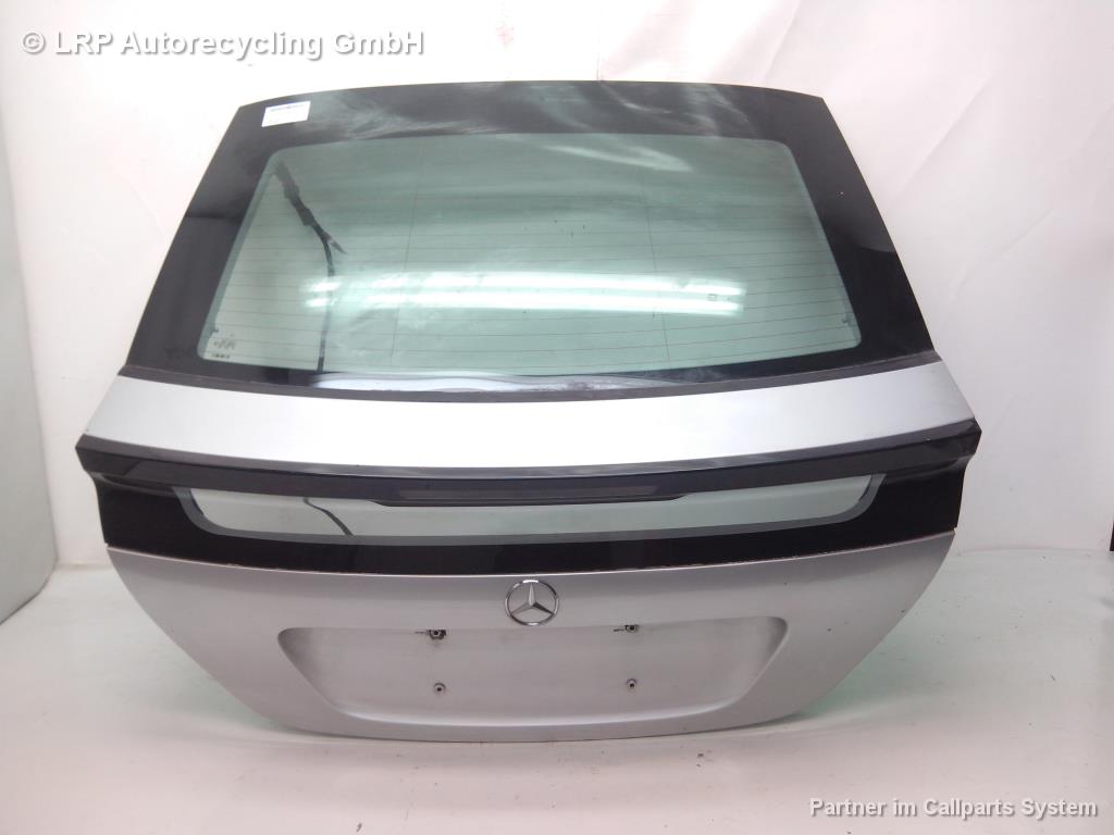 Mercedes Sportcoupe CL203 BJ2001 Heckklappe Kofferraumdeckel 744-silber Heckscheibe