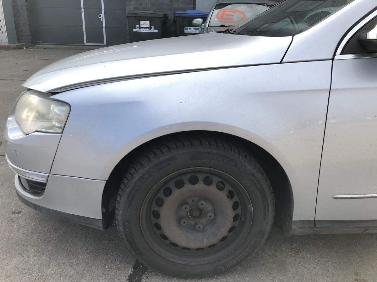 VW Passat 3C B6 Variant Kotfl&uuml;gel vorn links Fahrerseite LA7W Reflexsilber OE