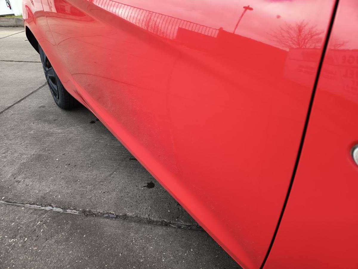 Ford KA RU8 original T&uuml;r rechts Beifahrer Sunriserot Bj 2010