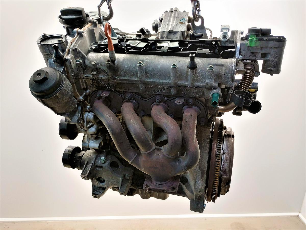 VW Polo 9N orig Motor 1398ccm 63kW Benzin AXU 129Tkm Bj 2003