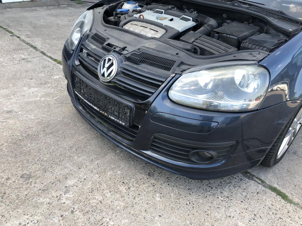 VW Golf 5 V 1K GT Sport Sto&szlig;f&auml;nger Frontsch&uuml;rze Nebel Grill LC5F Blue Graphit