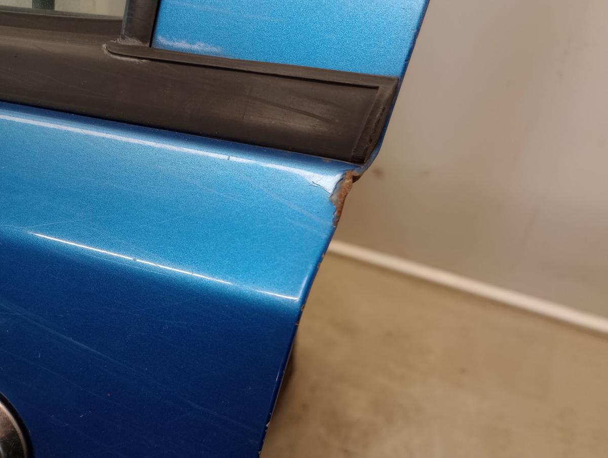 Suzuki Ignis II 2 orig Tür vorn links Fahrertür Z7B Adriablau met Bj 05