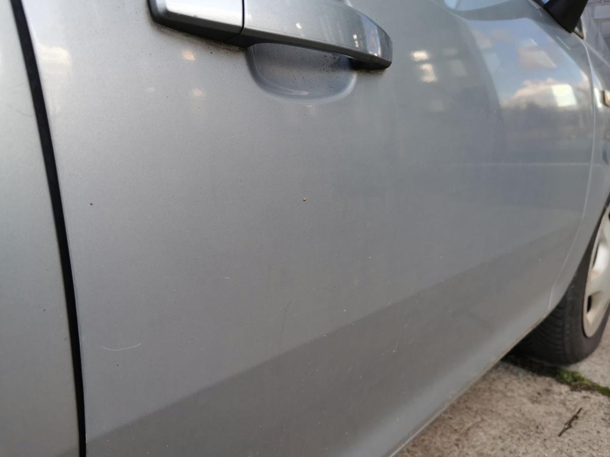 Opel Corsa D Beifahrertür Tür Autotür Rohbau vorn rechts 5trg Z163 Lichtsilber