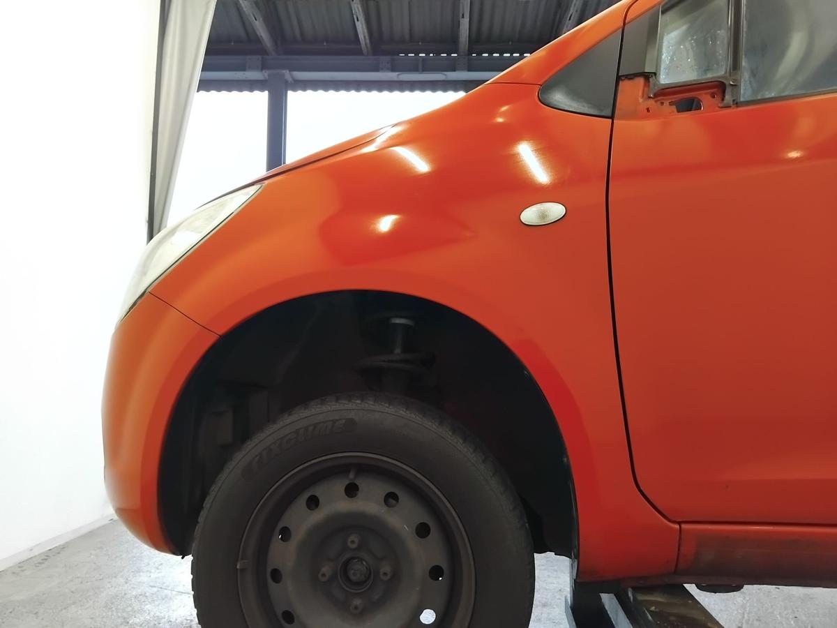 Opel Agila B original Kotfl&uuml;gel vorn links 4VA blaze red glutrot BJ2009