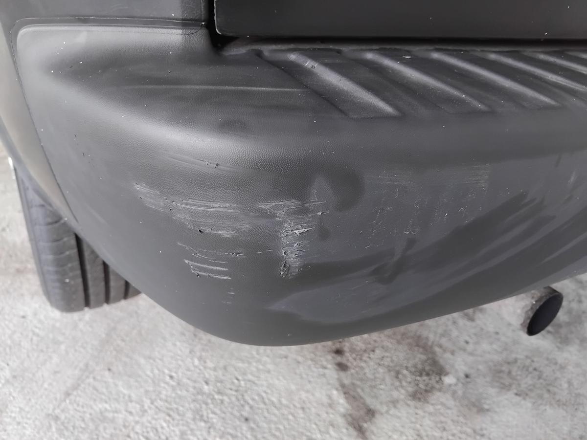 Opel Combo C Tour original Stossfänger Stoßstange hinten unlackiert BJ2008