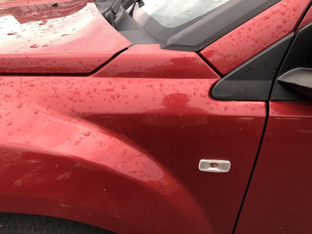 Dodge Caliber PK Kotfl&uuml;gel links Mopar Fahrerseite Seitenwand weinrot