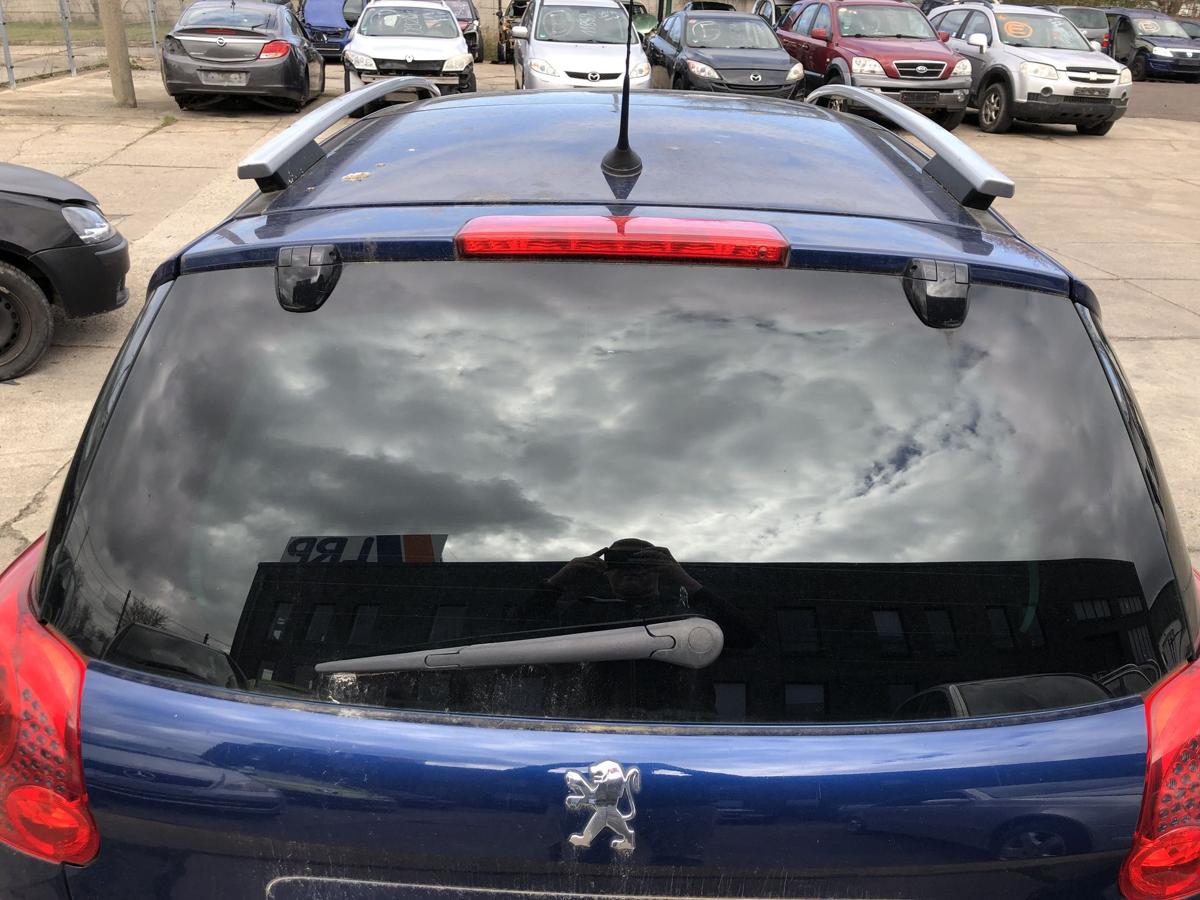Peugeot 207SW Heckscheibe Scheibe hinten Heckklappe Werkst&ouml;nung Kombi