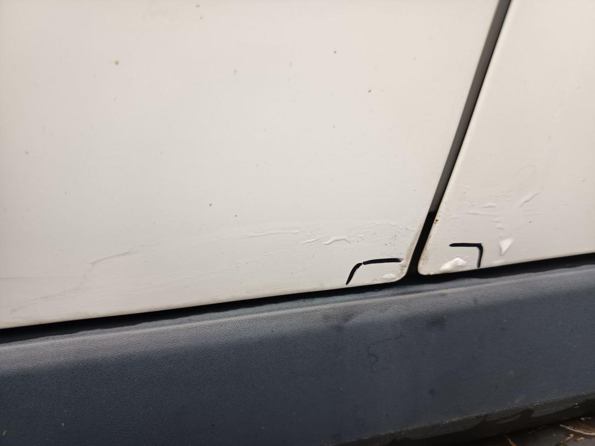 Opel Vectra C Caravan orig Tür hinten rechts Kombi Z474 weiß Bj 2008