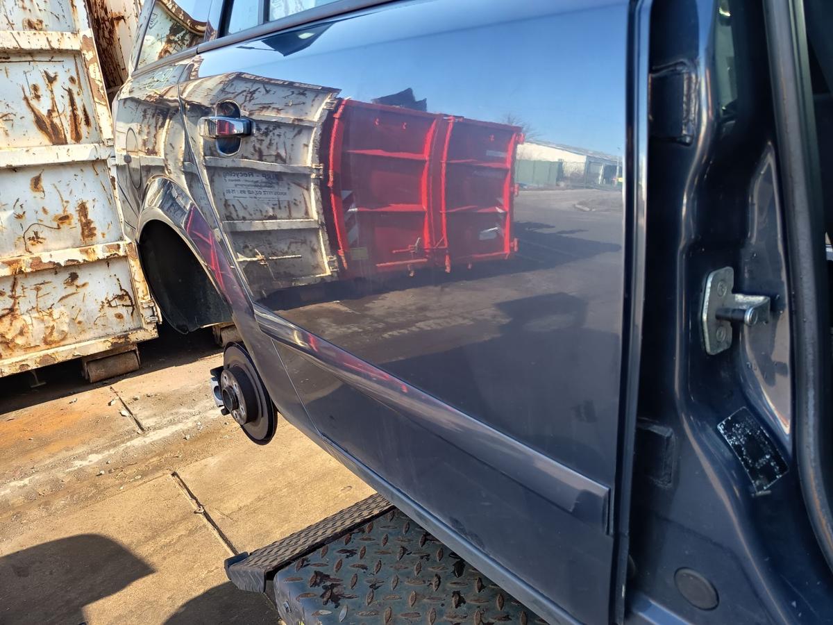 Opel Astra H Caravan original T&uuml;r hinten rechts Fond Z168 Metroblau Bj 2006