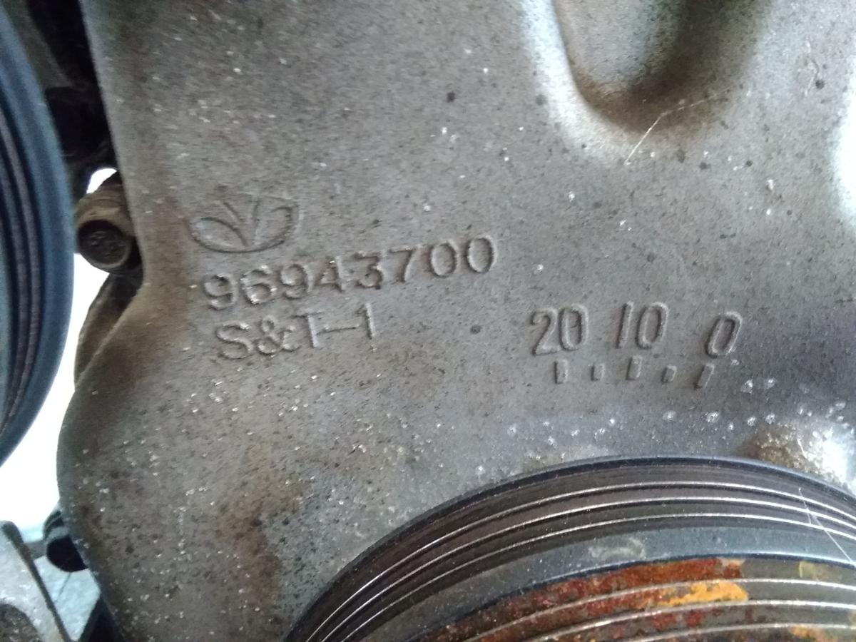 Chevrolet Aveo T250 Motor Engine B12D1 1.2 62kw 84891km BJ2008