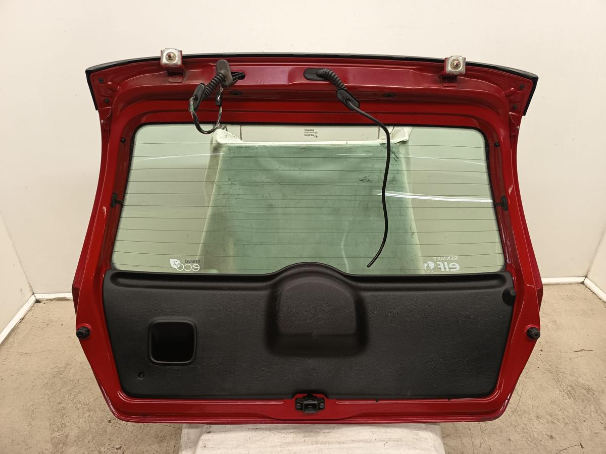 Renault Clio II Campus bis 2012 original Heckklappe mit Scheibe OV727 RED BRISK