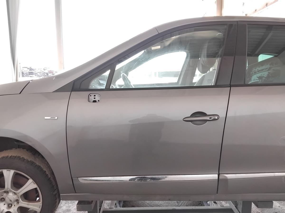 Renault Grand Scenic III T&uuml;r vorn links Fahrert&uuml;r TEKNG Gris Cassiop&eacute;e BJ2012