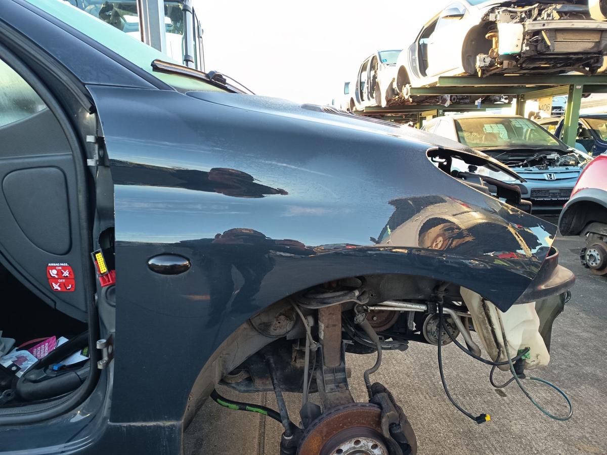 Peugeot 206+ orig Kotfl&uuml;gel rechts KTG Grau Hurricane Bj 2009