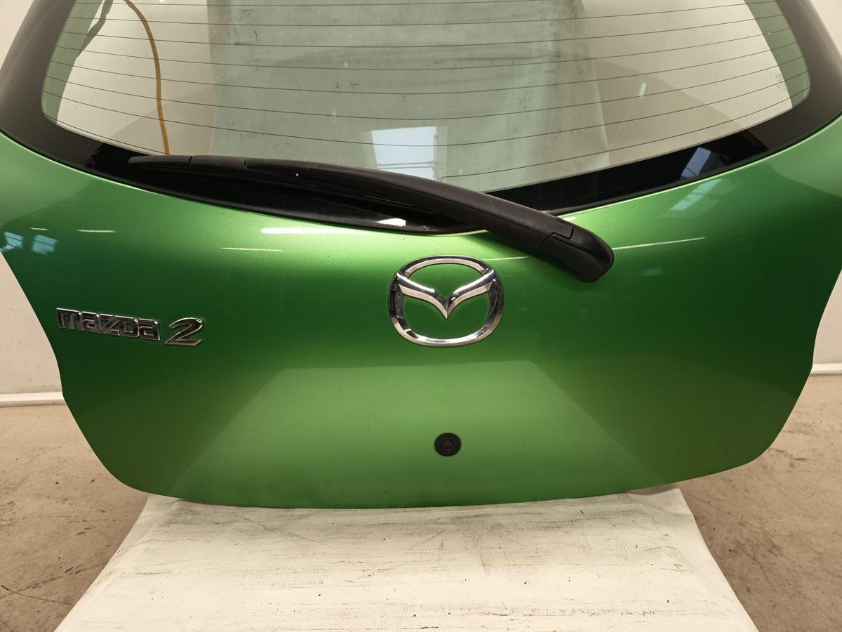 Mazda 2 DE orig Heckklappe mit Scheibe Kofferraumdeckel 36A Grün Bj 2008