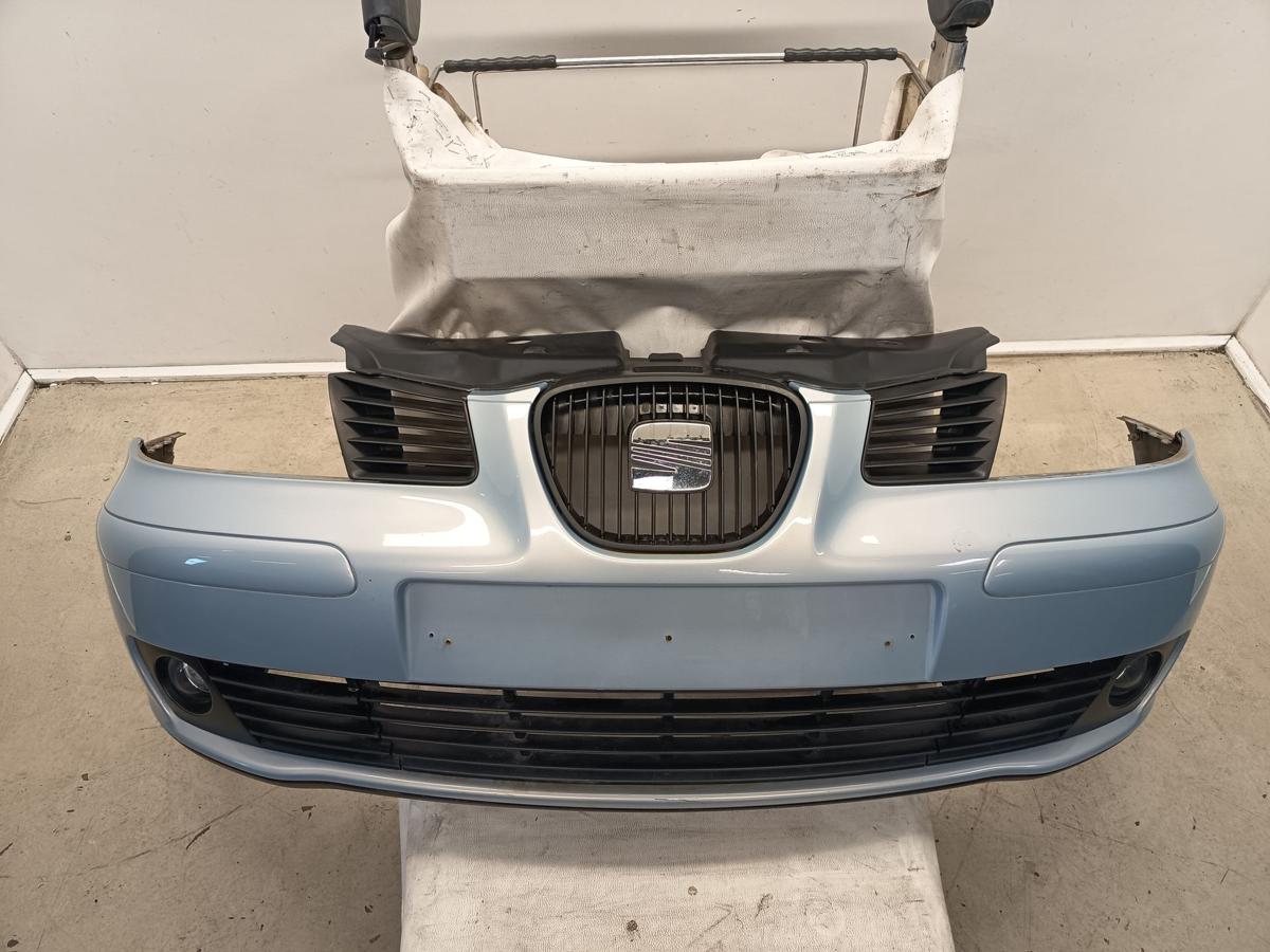 Seat Ibiza 6L original Sto&szlig;stange vorne LS5T Blau vor Facelift Bj 2005