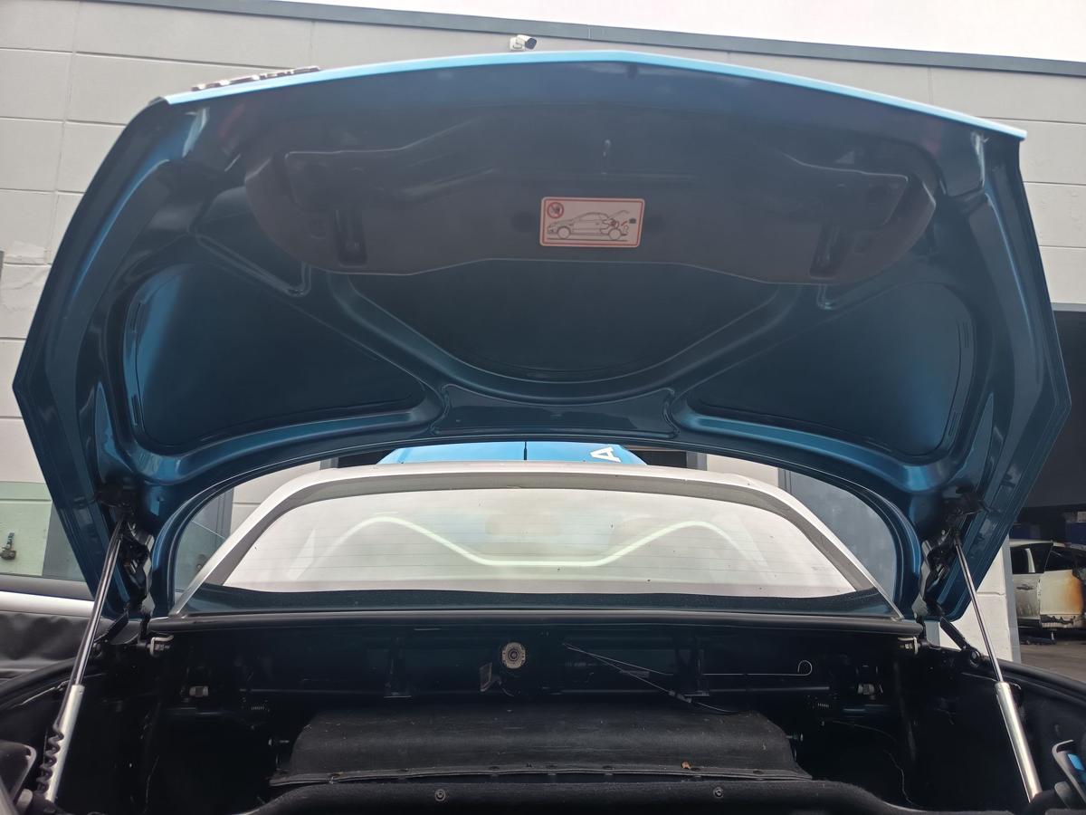 Opel Tigra Twintop original Heckklappe Deckel hinten Z21H Antiguablau Bj 2007
