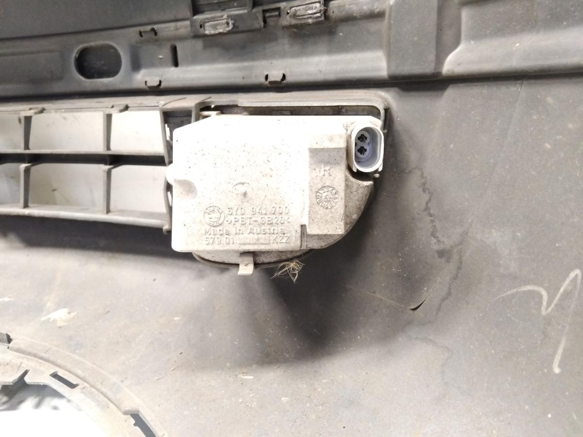 Skoda Fabia 6Y original Sto&szlig;f&auml;nger Sto&szlig;stange vorn LF7U Stonegreymetallic BJ2004