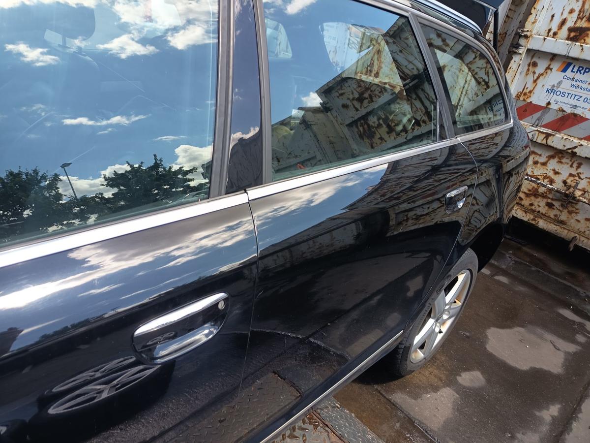 Audi A6 4F Quattro S-Line orig Tür hinten links LY9B schwarz Bj 2010