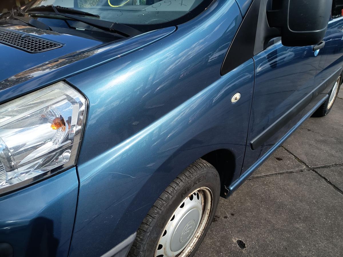 Citroen Jumpy II VF7 vor Facelift Bj 2012 orig Kotflügel vorn links KGQ - BLAU