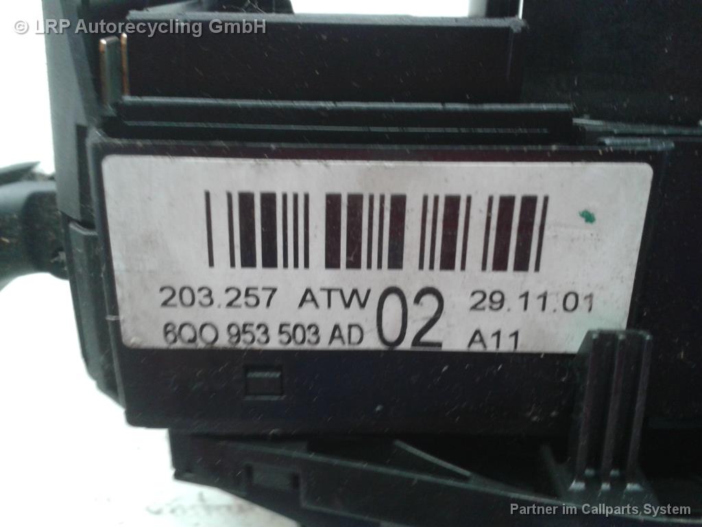 VW Polo 9N Kombinationsschalter 6Q0953503AD 203257 ATW BJ2002