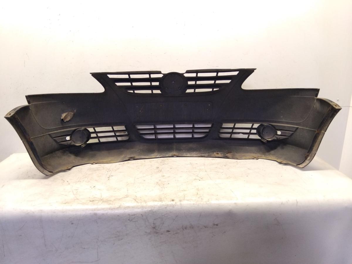 VW Fox 5Z original Sto&szlig;f&auml;nger Sto&szlig;stange vorn brillantschwarz L041 LY1C Bj.2005
