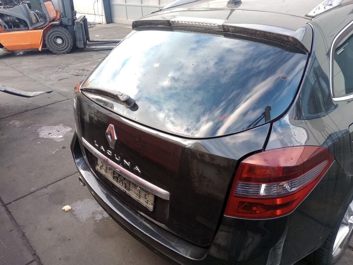 Renault Laguna 3 Grandtour orig Heckklappe m Scheibe 676 Perlm.schwarz met Bj 10