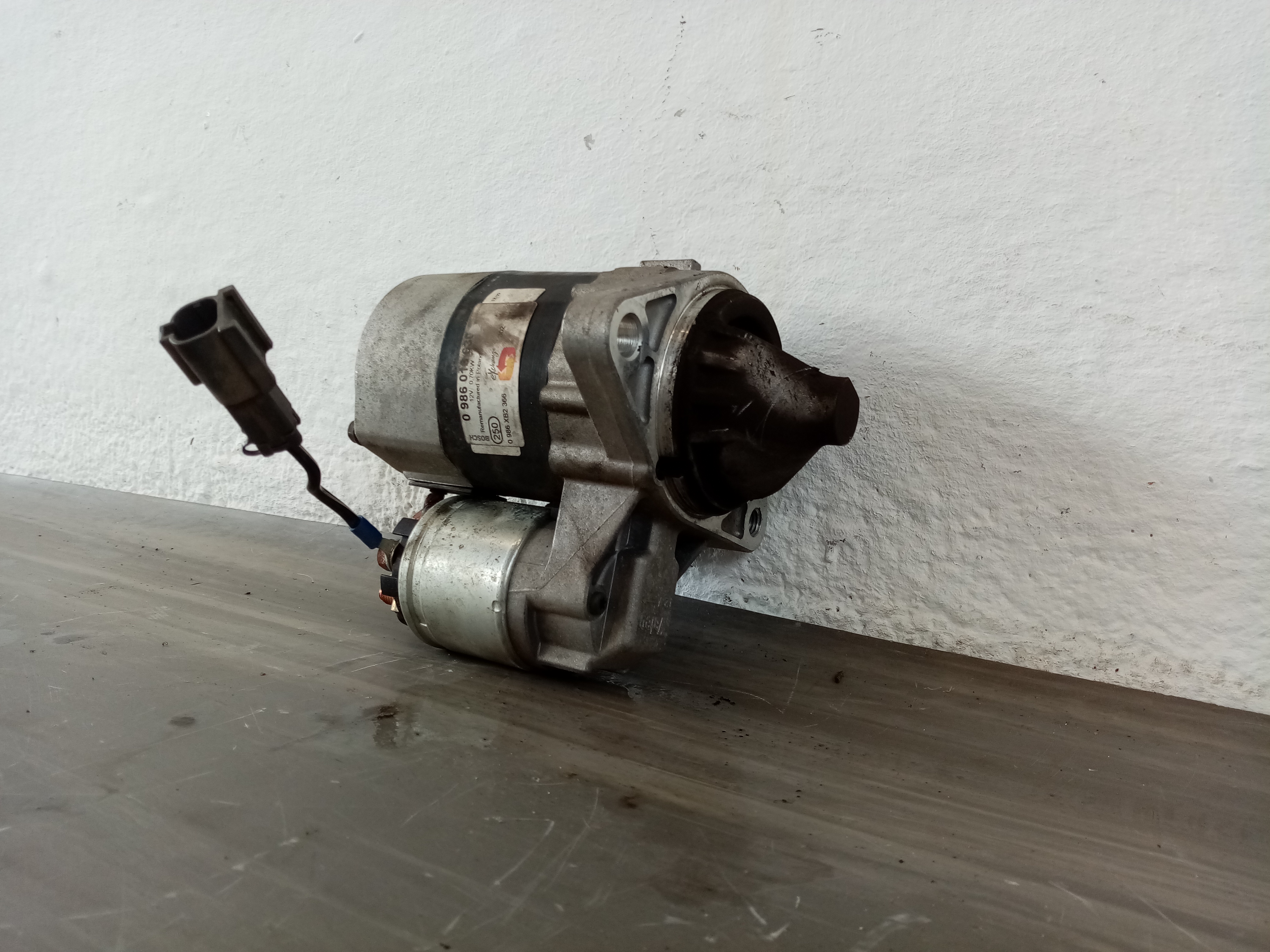 Nissan Primera P12 Anlasser Starter 5 Gang 1.8 85kw 0986018630 BOSCH