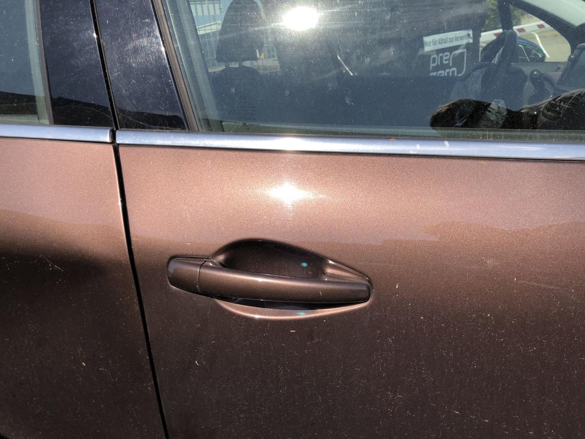 Peugeot 2008 I CU Tür vorn rechts Beifahrertür Rohbau ETV Braun Makaha