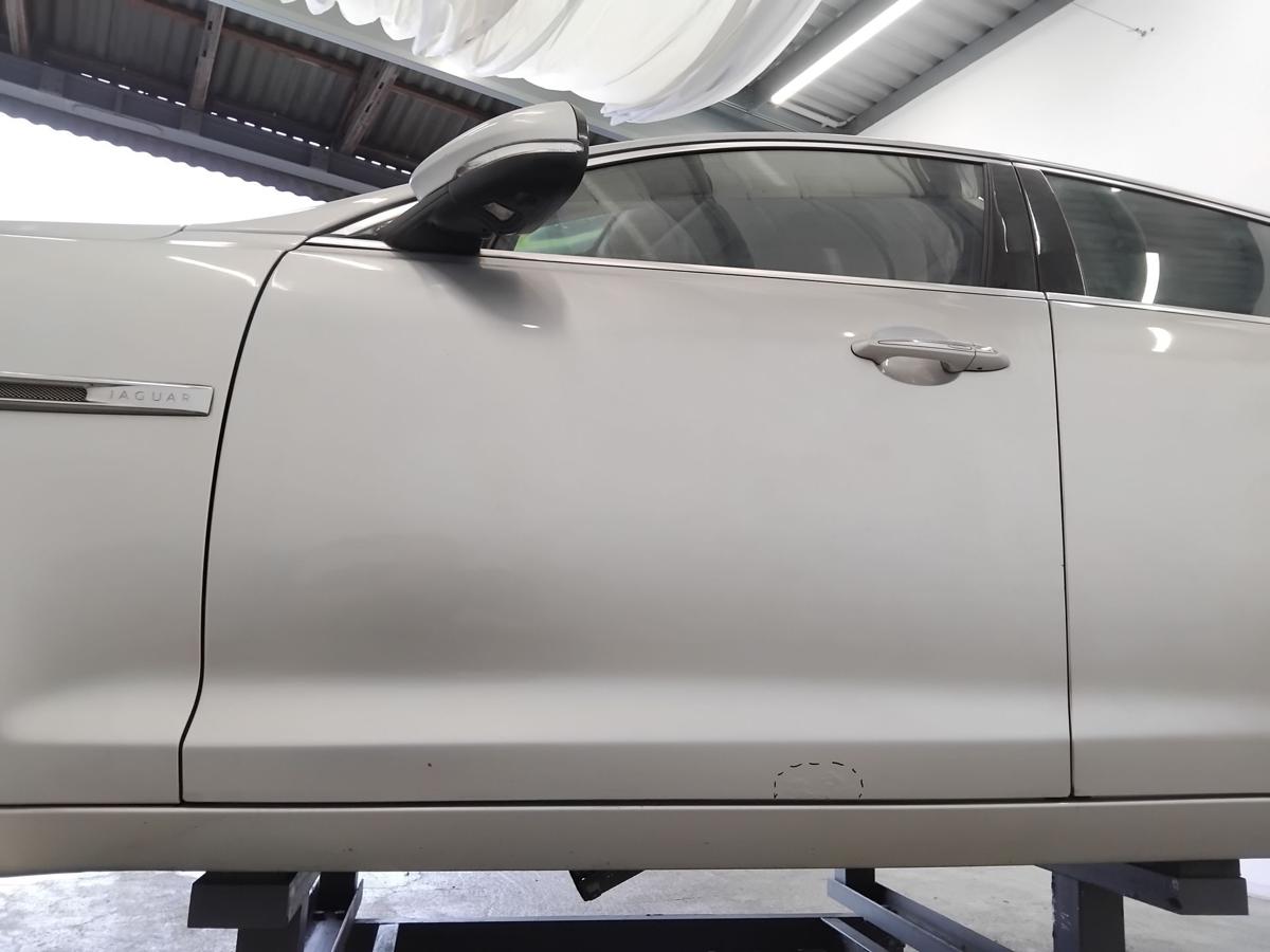 Jaguar XJ X351 original Tür vorn links Fahrertür rhodiumsilber MEN BJ2011