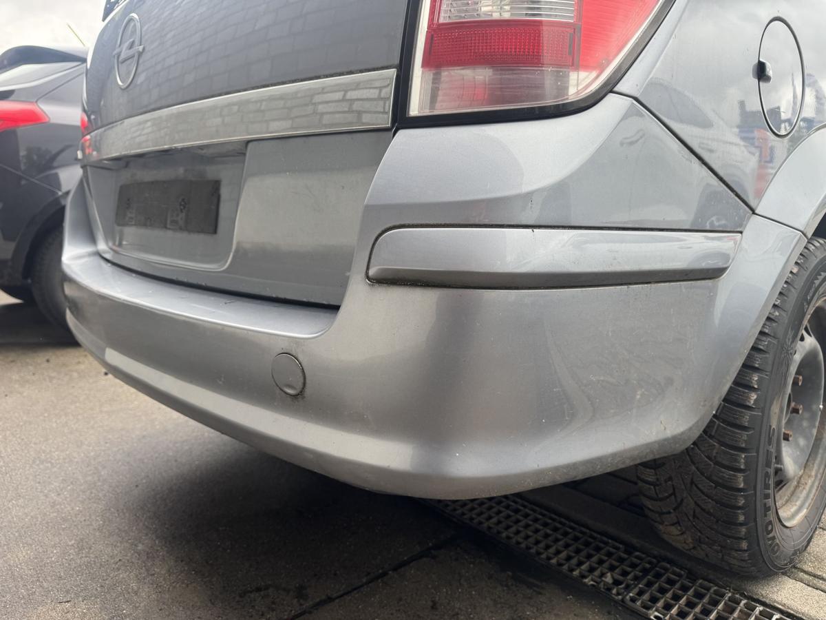 Opel Astra H original Sto&szlig;stange Stossf&auml;nger hinten Z163 Lichtsilber Kombi Facelift