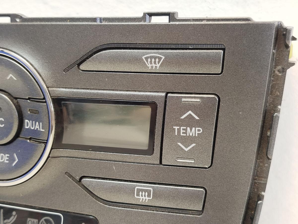 Toyota Auris E150 Klimabedienteil Heizungsregulierung Klimaautomatik OEM